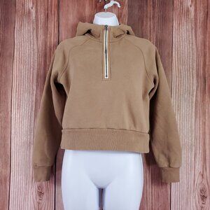 Vuori Camel Half-Zip Hoodie